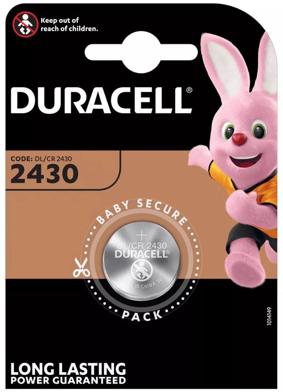 Duracell elem, CR2430