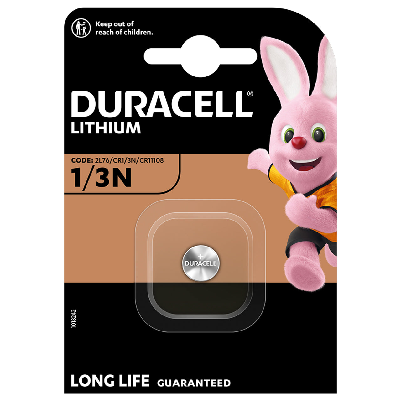 Duracell elem, CR1/3N