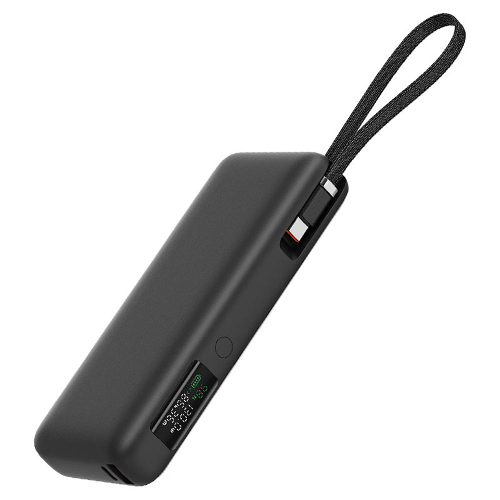Külső akkumulátor Acefast M22, 20000mAh, 130W, QC + PD, 1 x USB-A - 2 x USB-C, Fekete