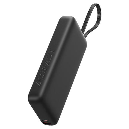 Külső akkumulátor Acefast M22, 20000mAh, 130W, QC + PD, 1 x USB-A - 2 x USB-C, Fekete