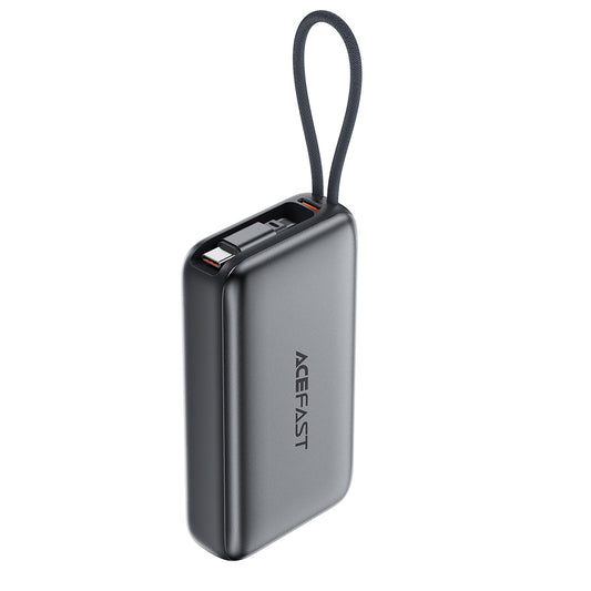 Külső akkumulátor Acefast M32, 10000mAh, 35W, PD, 2 x USB-C, Szürke