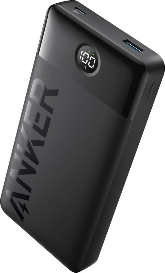 Anker PowerCore 326 külső akkumulátor, 20000mAh, 15W, 1 x USB-A - 1 x USB-C, fekete A1367G11