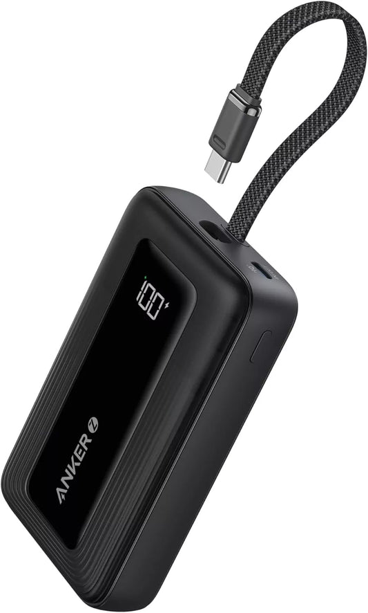 Anker Zolo külső akkumulátor, 20000mAh, 30W, QC + PD, 1 x USB-A - 2 x USB-C, Fekete, Újrapecsételt A1689H11