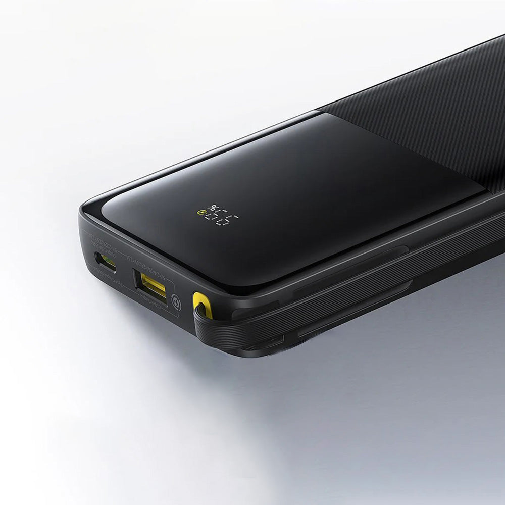 Baseus Bipow 2 külső akkumulátor, 20000mAh, 20W, QC + PD, 1 x USB-A - 2 x USB-C, Fekete P10077101113-01