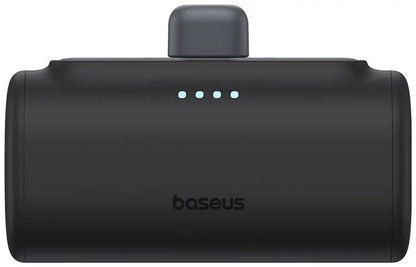 Baseus Compact külső akkumulátor, 5000mAh, 20W, PD, 1 x Lightning - 1 x USB-C, Fekete P10068307113-00