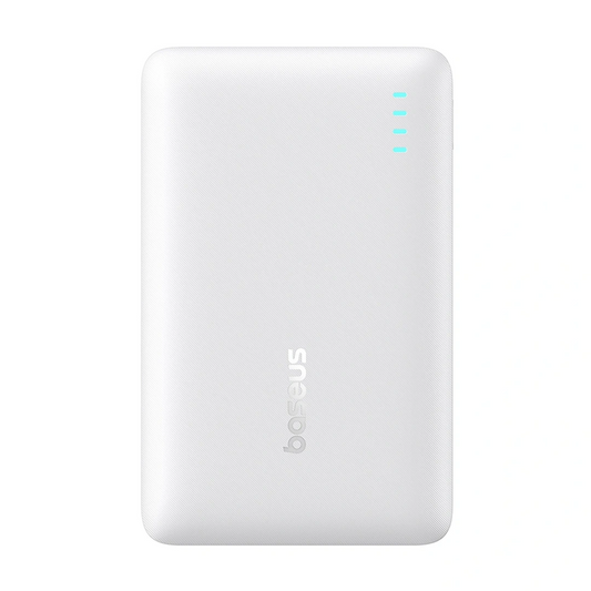 Baseus EnerFill FP21 külső akkumulátor, 10000mAh, 22.5W, QC + PD, 1 x USB-A - 2 x USB-C, Fehér P1008210D213-00