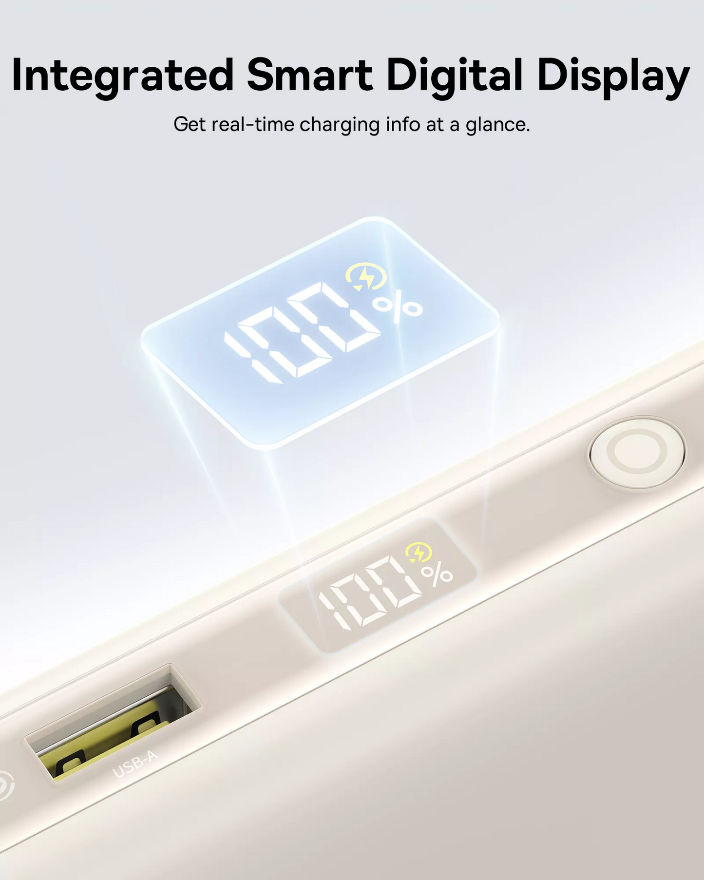 Baseus EnerFill FC41 külső akkumulátor, 20000mAh, 100W, QC + PD, 1 x USB-A - 3 x USB-C, Fehér E0028N04