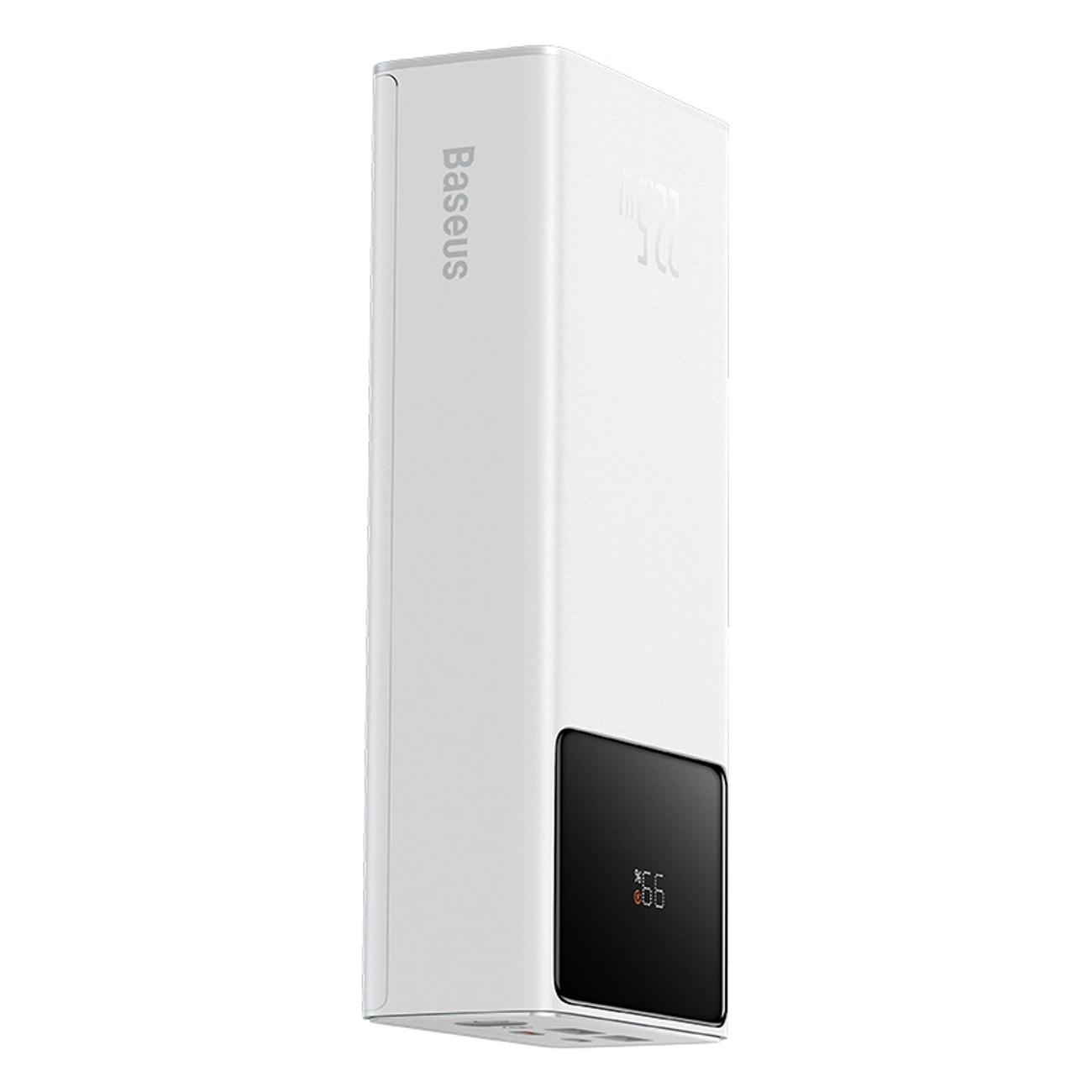 Baseus EnerFill FP41 külső akkumulátor, 30000mAh, 22,5W, QC + PD, 1 x USB-C - 2 x USB-A, Fehér E0027K01