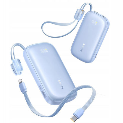 Baseus EnerFill FC21 Qpow 3 Ultra külső akkumulátor, 10000mAh, 22.5W, QC + PD, 1 x USB-A - 1 x USB-C, kék E0027L03