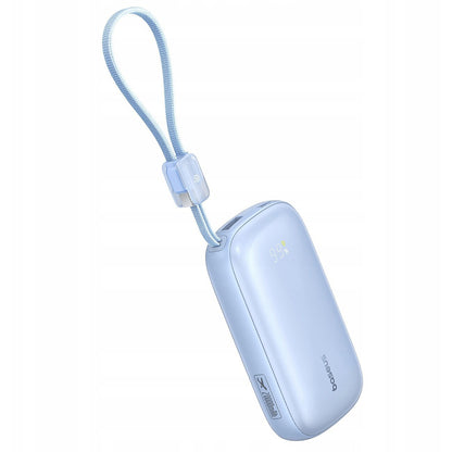Baseus EnerFill FC21 Qpow 3 Ultra külső akkumulátor, 10000mAh, 45W, QC + PD, 1 x USB-A - 1 x USB-C, kék E0027Q03