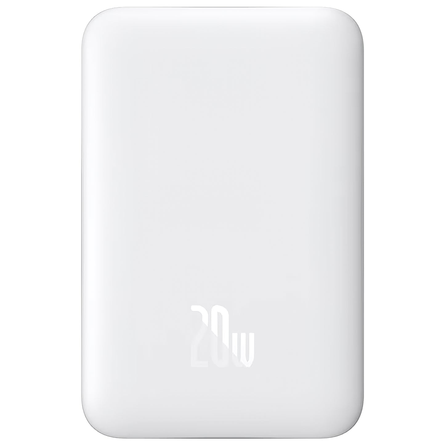 Baseus Magnetic Mini külső akkumulátor, 10000mAh, 20W, PD + FQI, 1 x USB-C, Fehér P10059001223-00