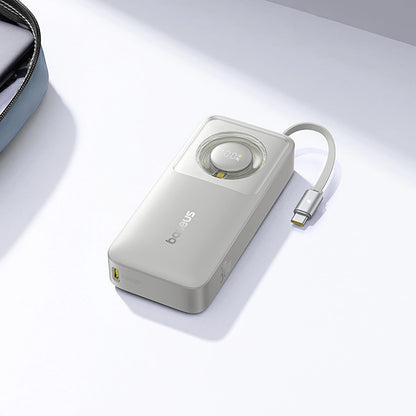 Baseus OS Free2Pull External Battery, 10000mAh, 30W, PD, 2 x USB-C, Gray P10073701843-00
