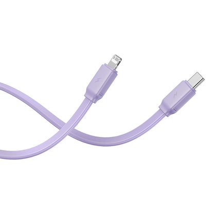 Baseus Qpow Pro+ külső akkumulátor, 10000mAh, 22.5W, QC + PD, 1 x Lightning - 1 x USB-A - 2 x USB-C, Lila P10055003513-00