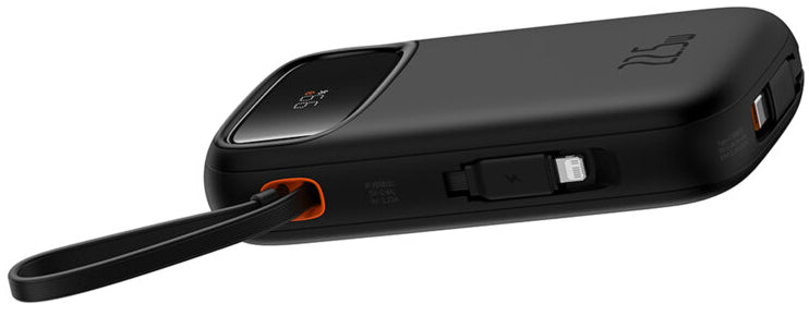 Baseus Qpow2 külső akkumulátor, 10000mAh, 22.5W, QC + PD, 1 x Lightning - 1 x USB-A - 2 x USB-C, Fekete P10055003113-00