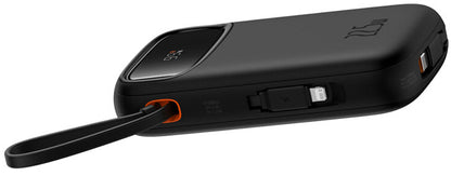 Baseus Qpow2 külső akkumulátor, 10000mAh, 22.5W, QC + PD, 1 x Lightning - 1 x USB-A - 2 x USB-C, Fekete P10055003113-00
