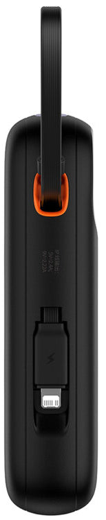 Baseus Qpow2 külső akkumulátor, 10000mAh, 22.5W, QC + PD, 1 x Lightning - 1 x USB-A - 2 x USB-C, Fekete P10055003113-00
