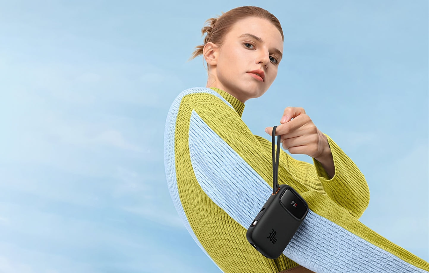 Baseus Qpow2 külső akkumulátor, 20000mAh, 30W, QC + PD, 1 x USB-A - 3 x USB-C, Fekete P10055009113-00