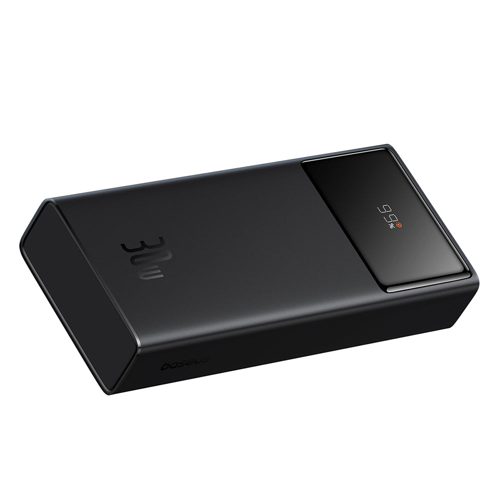 Baseus Star Lord külső akkumulátor, 20000mAh, 30W, QC + PD, 1 x USB-C - 2 x USB-A, Fekete P10022904113-00