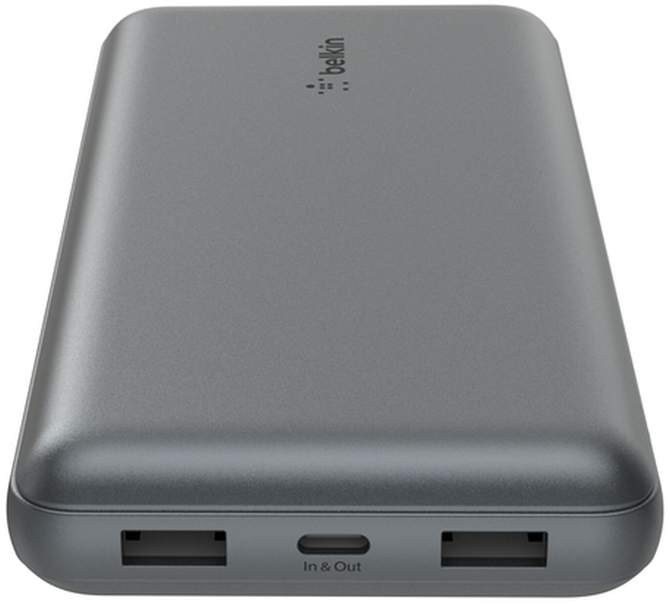 Belkin BoostCharge Pro külső akkumulátor, 20000mAh, 15W, 1 x USB-C - 2 x USB-A, Szürke BPB012btGY