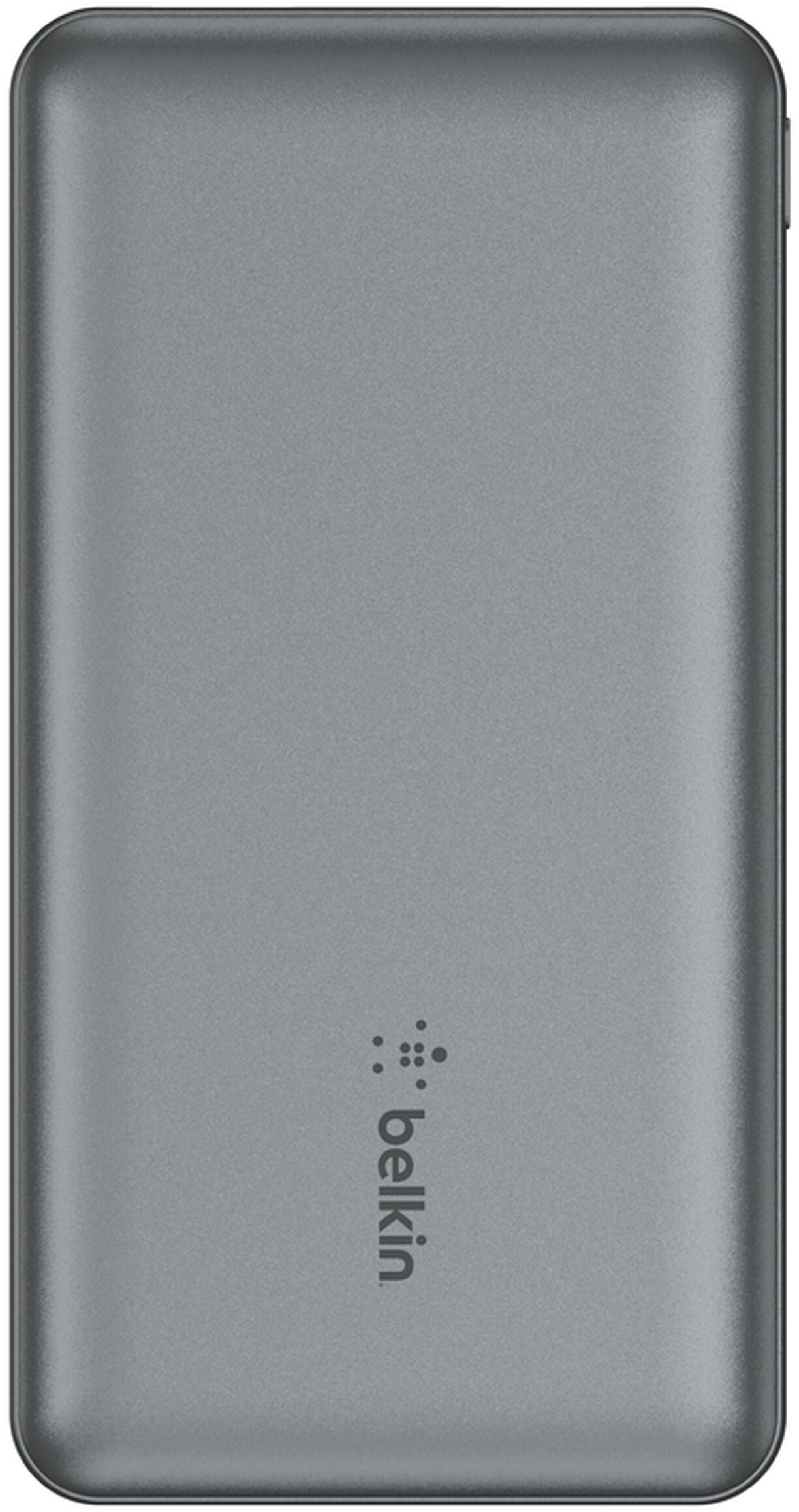 Belkin BoostCharge külső akkumulátor, 10000mAh, 15W, 1 x USB-C - 2 x USB-A, Szürke BPB011btGY