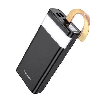 Külső akkumulátor Borofone BJ18 Coolmy, 20000mAh, 10W, 2 x USB-A, Fekete