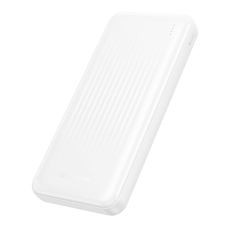 Borofone BJ78 Clever External Battery, 10000mAh, 10W, 2 x USB-A, White