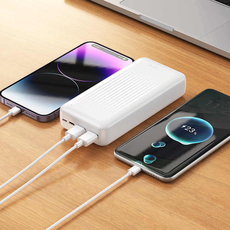 Külső akkumulátor Borofone BJ78A Clever, 20000mAh, 10W, 2 x USB-A, Fekete