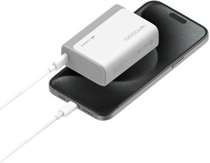 Cuktech CP13 külső akkumulátor, 10000mAh, 30W, QC + PD, 1 x USB-A - 1 x USB-C, Szürke