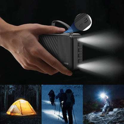 Dudao K11 Pro External Battery, 20000mAh, 10W, 1 x Lightning - 1 x microUSB - 1 x USB-A - 1 x USB-C, White