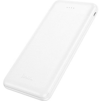 HOCO J153 Stability külső akkumulátor, 10000mAh, 10W, 2 x USB-A, Fehér