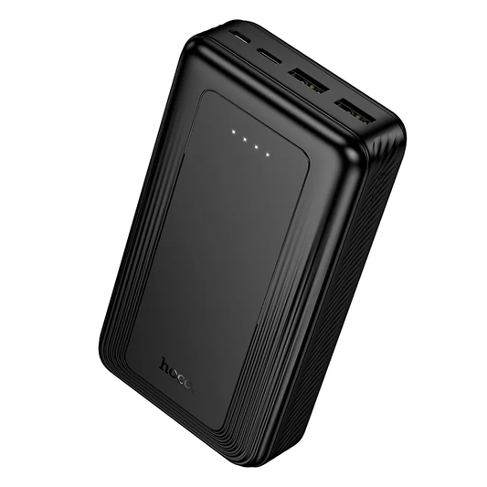 HOCO J165A külső akkumulátor, 20000mAh, 10W, 2 x USB-A, Fekete