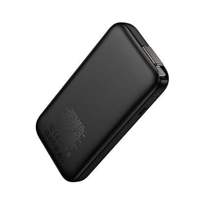 HOCO Q51 külső akkumulátor, 10000mAh, 20W, PD, 2 x USB-C, Fekete