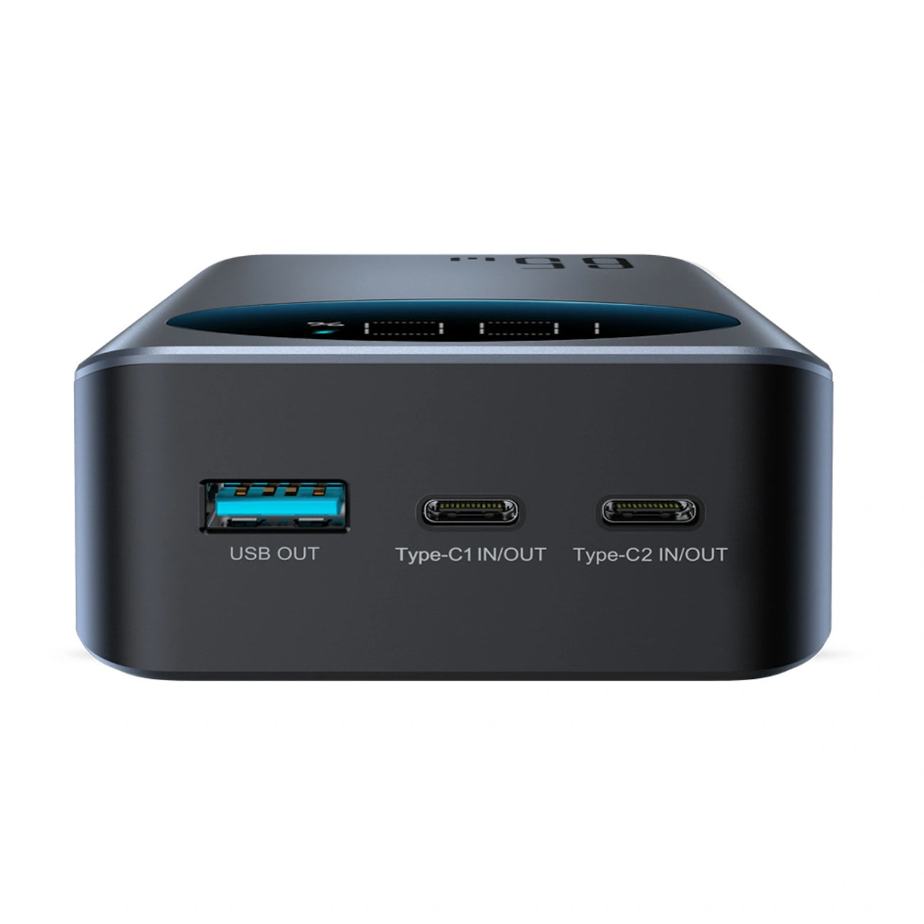 Joyroom JR-PBF05 Pro külső akkumulátor, 30000mAh, 65W, QC + PD, 1 x USB-A - 2 x USB-C, Fekete