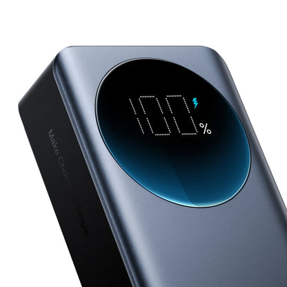 Joyroom JR-PBF05 Pro külső akkumulátor, 30000mAh, 65W, QC + PD, 1 x USB-A - 2 x USB-C, Fekete