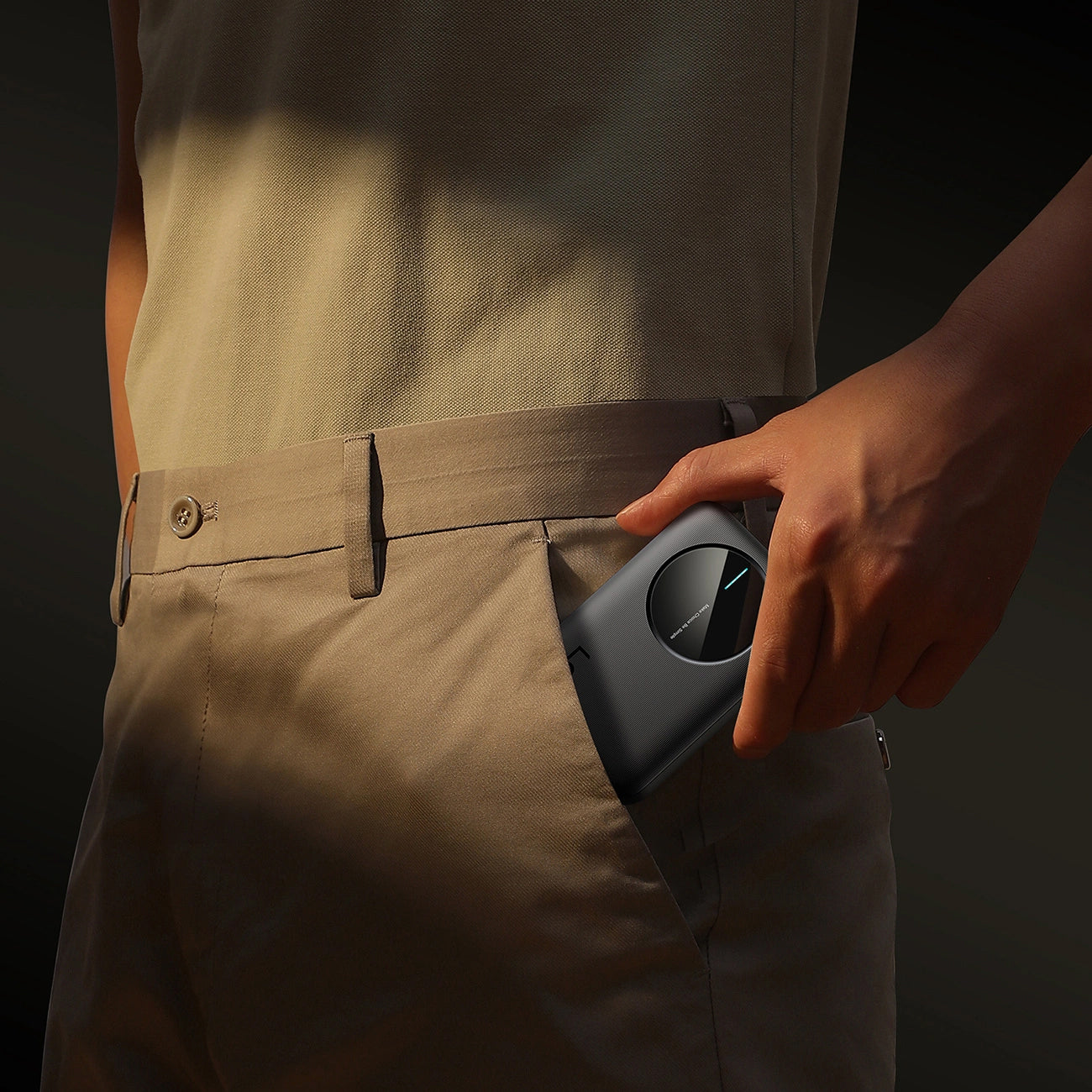 Joyroom JR-PBF13 külső akkumulátor, 5000mAh, 12W, 1 x USB-C - 2 x USB-A, Fekete