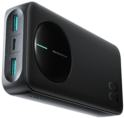 Joyroom JR-PBF14 Pro külső akkumulátor, 20000mAh, 22.5W, QC + PD, 1 x USB-C - 2 x USB-A, Fekete