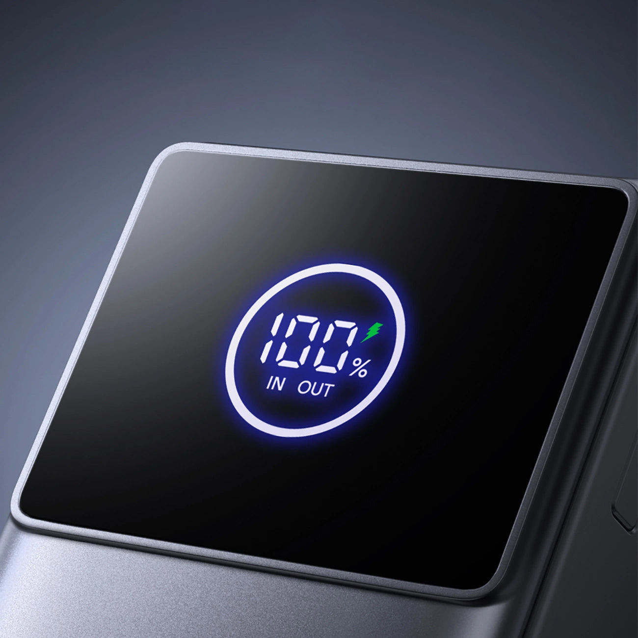 Joyroom JR-PR1 külső akkumulátor, 10000mAh, 22.5W, PD, 2 x USB-C, Szürke
