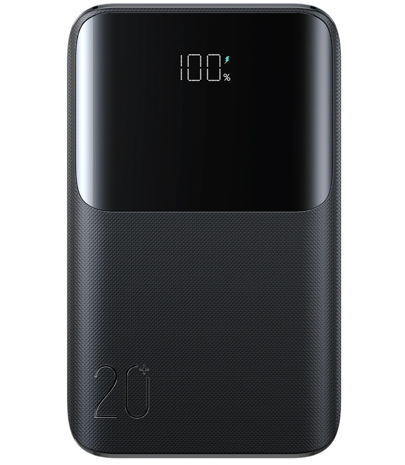 Joyroom JR-QP192 külső akkumulátor, 20000mAh, 22.5W, QC + PD, 1 x USB-A - 2 x USB-C, Fekete