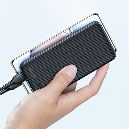 McDodo MC-4631 külső akkumulátor online, 10000mAh, 10W, 2 x USB-A - 1 x USB-C, fekete