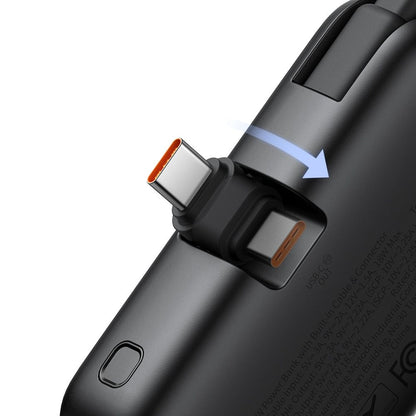 McDodo MC-7760 Freekit külső akkumulátor, 5000mAh, 22.5W, PD, 3 x USB-C, fekete