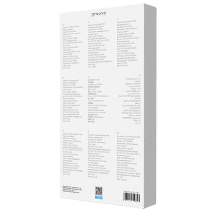 Proove Illuminator 2 külső akkumulátor, 10000mAh, 22.5W, QC + PD, 2 x USB-A - 1 x USB-C, Fekete PBIP10212201