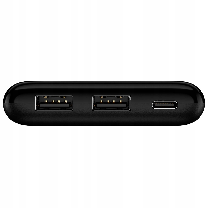 Setty SPBL-10 külső akkumulátor, 10000mAh, 10W, 2 x USB-A, fekete