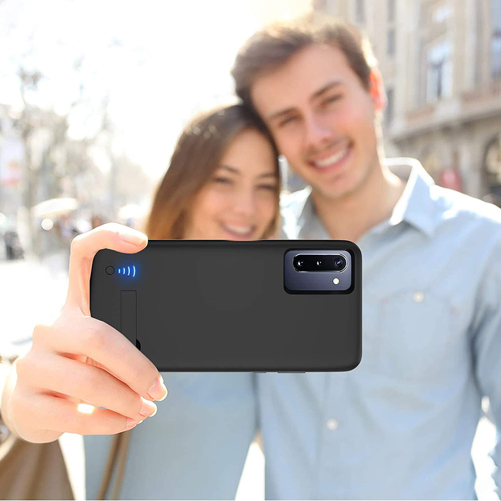 Külső Akkumulátor Tok Techsuit Power Pro Battery Samsung Galaxy Note 10 5G N971 / Note10 N970, 5000mAh, Fekete