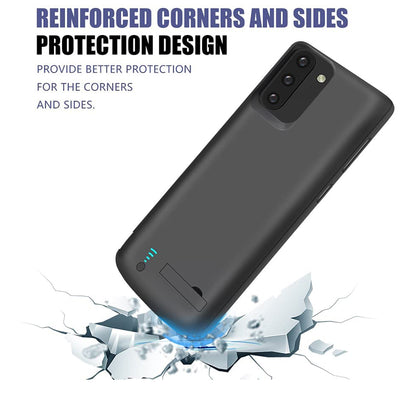 Külső Akkumulátor Tok Techsuit Power Pro Battery Samsung Galaxy Note 10 5G N971 / Note10 N970, 5000mAh, Fekete