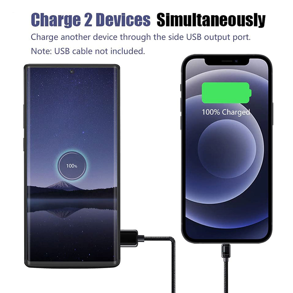 Külső Akkumulátor Tok Techsuit Power Pro Battery Samsung Galaxy Note 10 5G N971 / Note10 N970, 5000mAh, Fekete