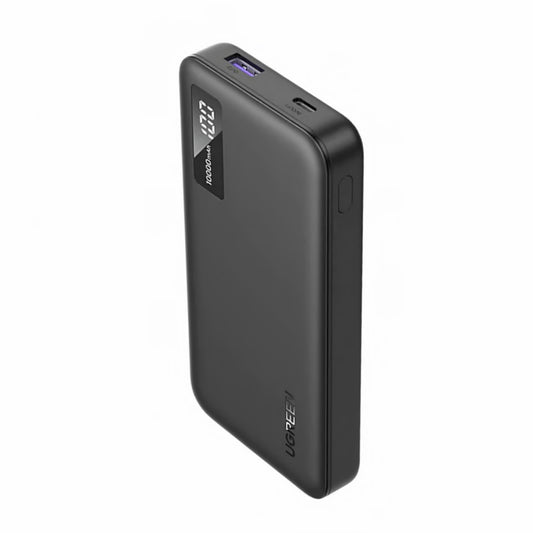UGREEN PB311 külső akkumulátor, 10000mAh, 22.5W, QC + PD, 1 x USB-C - 2 x USB-A, Fekete