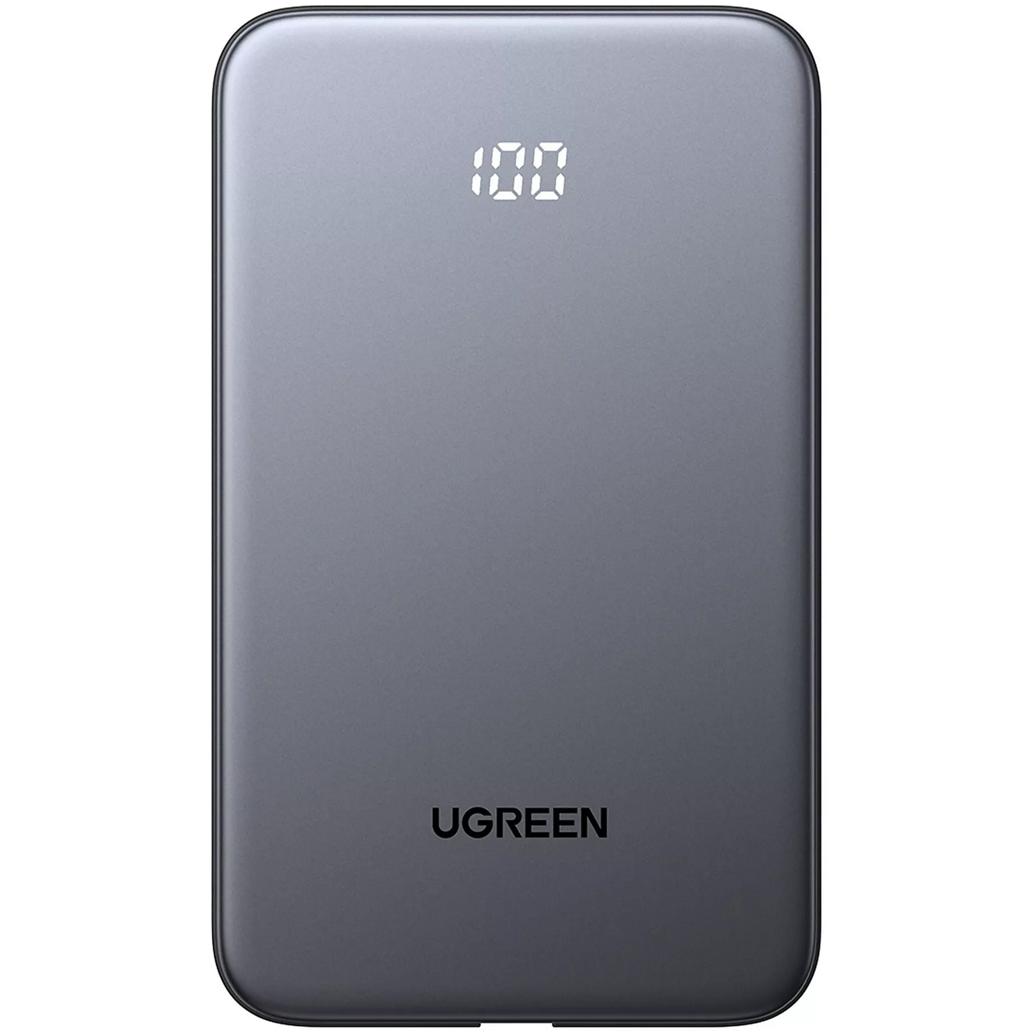 UGREEN PB526 (75161B) külső akkumulátor, 10000mAh, 20W, QC + PD, 1 x USB-A - 2 x USB-C, Szürke