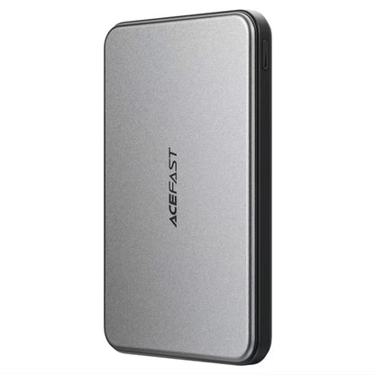 Vezeték nélküli külső akkumulátor Acefast M30, 5000mAh, 20W, PD + FQI, 1 x QI - 2 x USB-C, Fekete