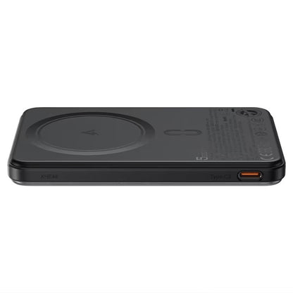 Vezeték nélküli külső akkumulátor Acefast M30, 5000mAh, 20W, PD + FQI, 1 x QI - 2 x USB-C, Fekete
