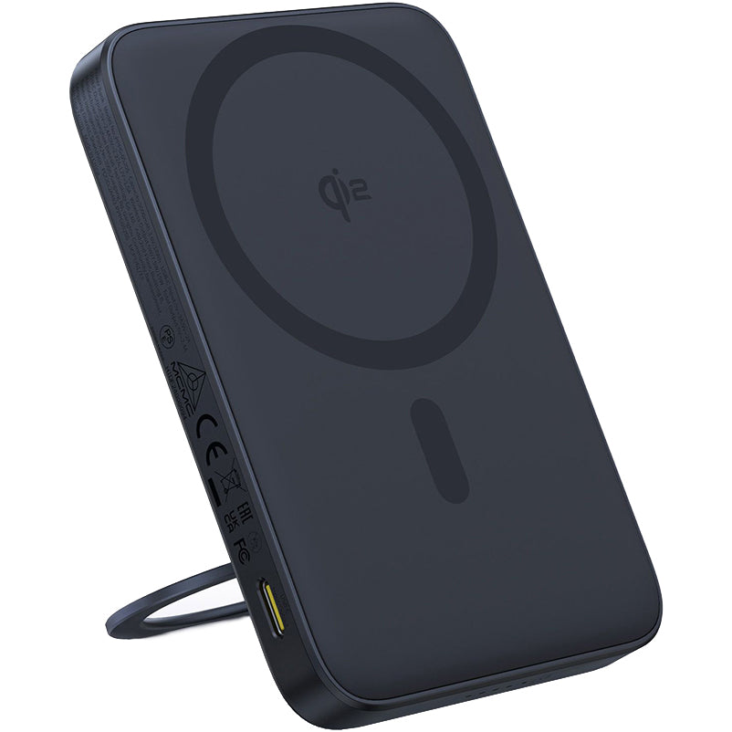 Baseus PicoGo külső vezeték nélküli akkumulátor, 5000mAh, 20W, PD + FQI, 1 x QI - 1 x USB-C, Fekete P10076802123-00